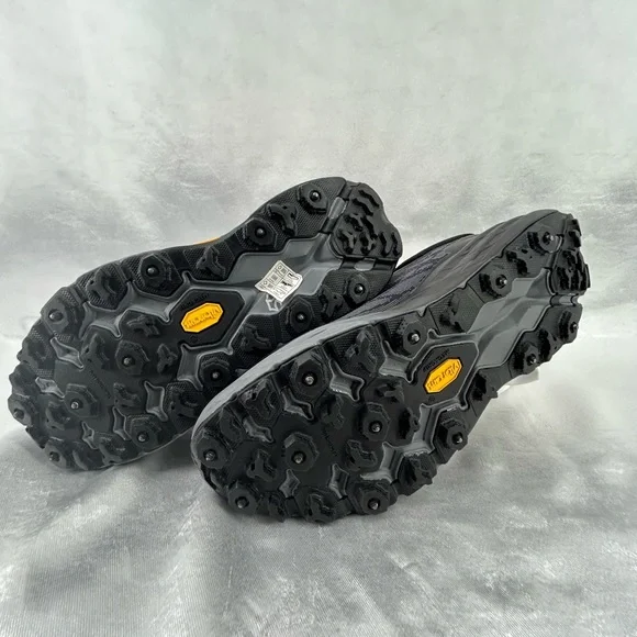 Hoka Womens Speedgoat 5 GTX Gore-Tex Spikes Shoes Size 9B Black Red - Picture 6 of 9